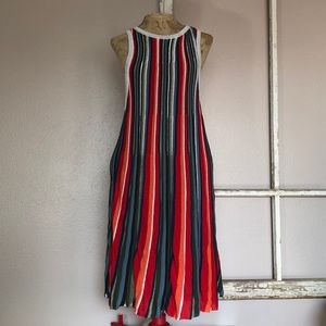 Free People Rainbow Dragon Mini Dress